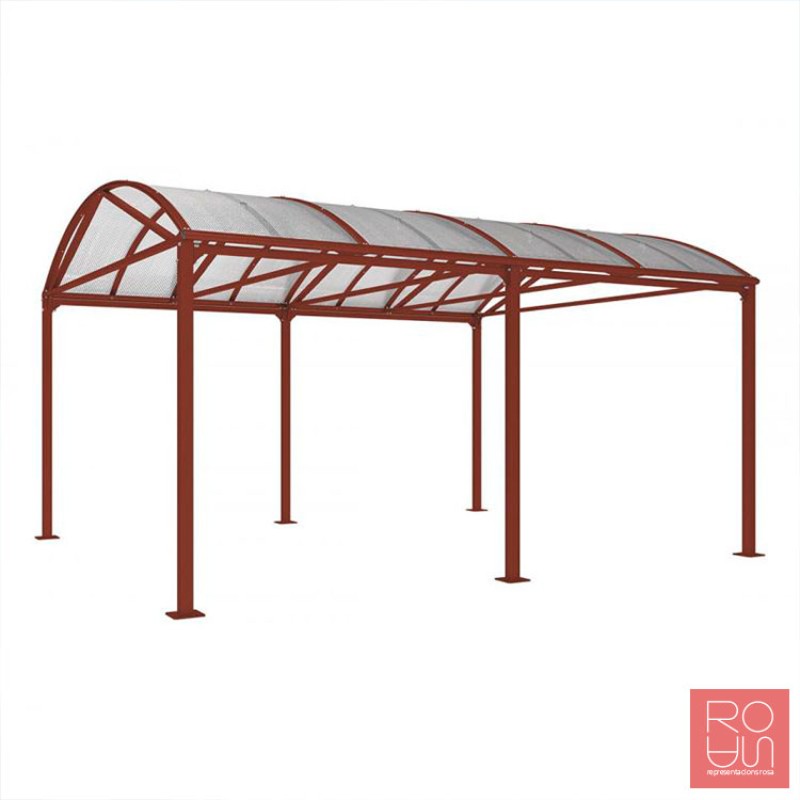 Refugi per peatons o per bicicletes model Bòveda XXL